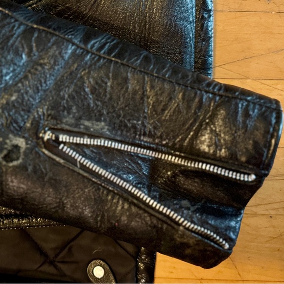 Schott NYC Classic Black Leather Jacket - Picture 6 of 9